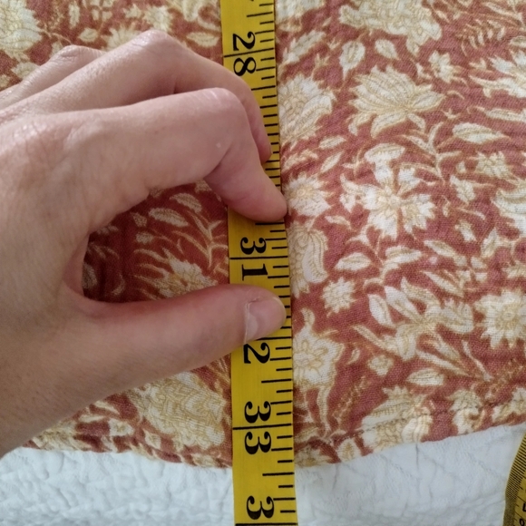 Faherty Hana Sierra India Floral Mini Dress Sz S - Picture 9 of 9